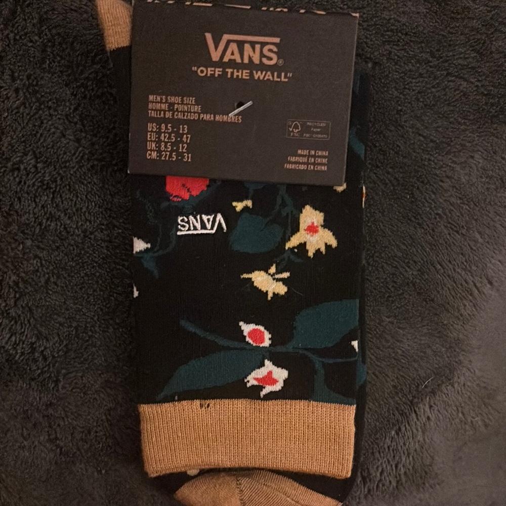 Vans Floral Socks